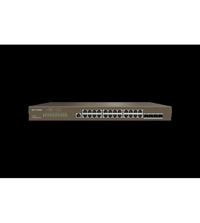 IP-COM Switch Gigabit cloud managed L2 - 28 porte(24 GE + 4 SFP), ProFi | G3328F