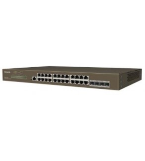 Tenda Switch Gigabit gestito L2 - 28 porte (24 GE + 4 SFP) | TEG3328F