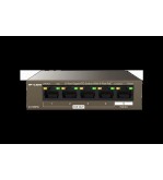 IP-COM Switch Gigabit PoE - 5 porte (4 GE PoE OUT + 1 GE PoE IN) | G1105PD