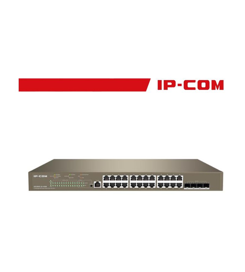 Switch Giga PoE cloud manaL3-28 port(24GE PoE+4port 10G SFP+)P | G5328XP-24-410W