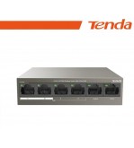 Tenda Switch Fast PoE - 5 porte (4 FE PoE + 2 FE) | TEF1106P-4-63W