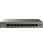Tenda Switch Gigabit PoE - 10 porte (8 GE PoE + 1 GE + 1 SFP) | TEG1110PF-8-120w