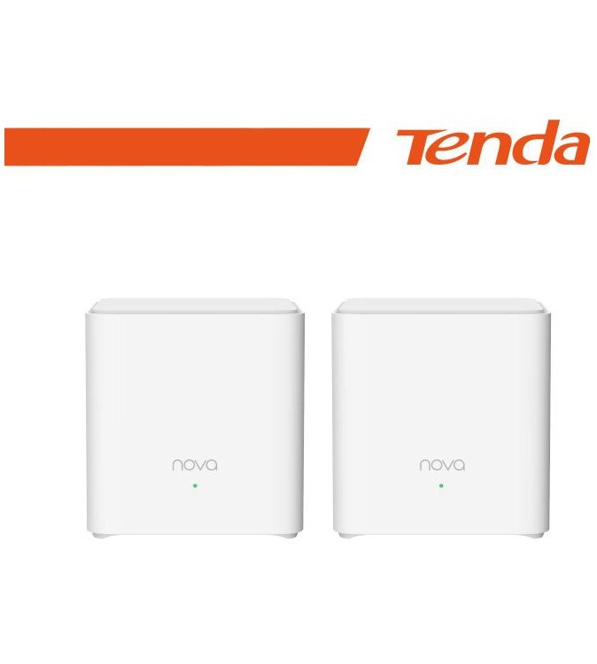 Tenda Sistema Mesh Wi-Fi 6(AX1500) 2port GE-Kit 2 pz(fino 200 m²) | EX3(2-pack)