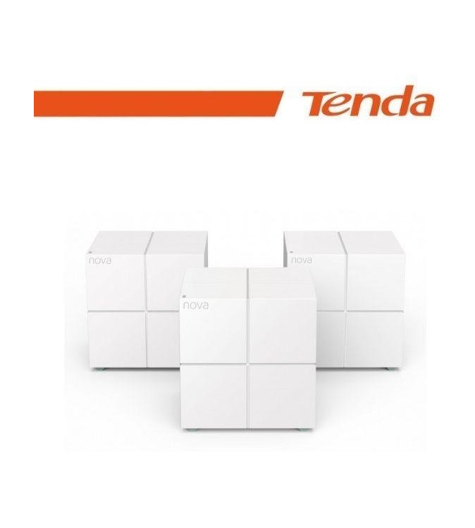 Tenda Sistema Mesh Wi-Fi 5(AC1200) 2port GE -Kit 2 pz(fino 350 m²) | MW6(3-pack)