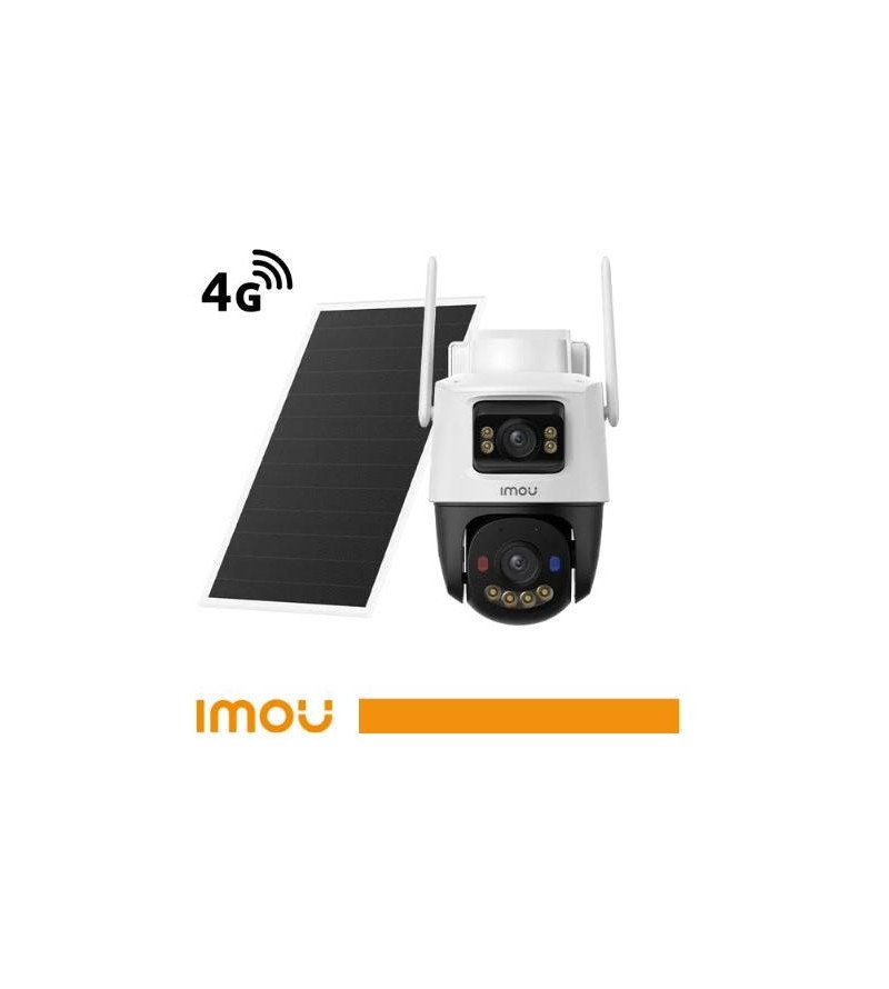 Imou Telecamera AOV Doppia Ottica 5MP+5MP a batteria Wi-Fi + 4G