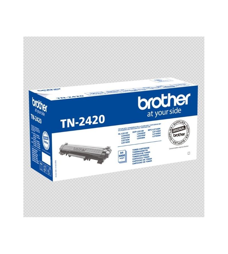 TONER ORIGINALE BROTHER NERO MFC-L2710DN-2750DW 3000P