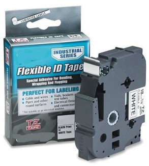 Laminato White-Red 12mmX8m Brother labelTZ-435/TZe-435
