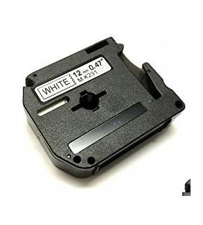 Laminato Black-White 12mmX8m Brother labelMK-231SBZ