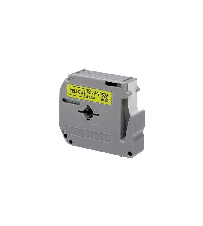 Laminato Black-Yellow 12mmX8m Brother labelMK-631BZ