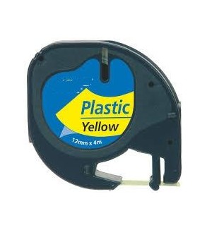 BK-Yellow 12mmX4m Plastica  Dymo 2000,LT100H,QX50S0721670