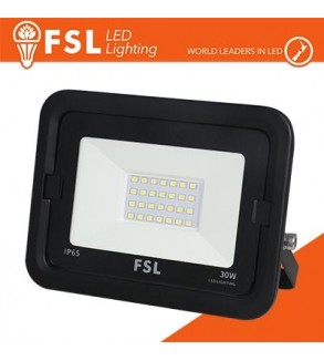 Proiettore per esterni Nero 30W - IP65 115° 6500K