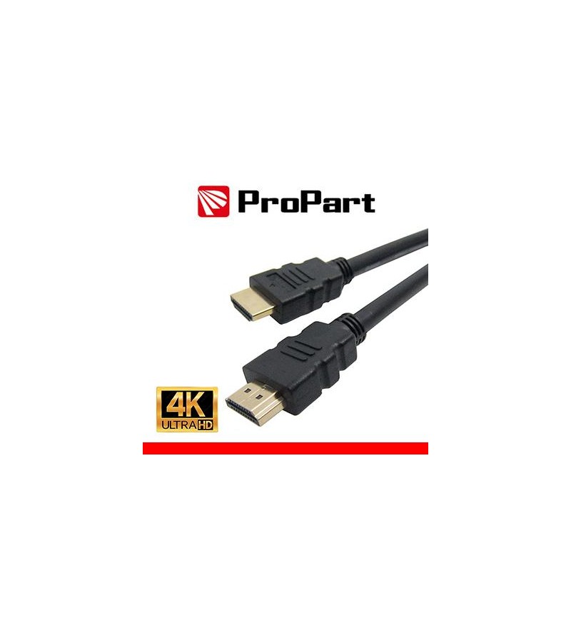 Cavo HDMI 2.0 High Speed 4K 3D con Ethernet 0.5m SP-SP NERO