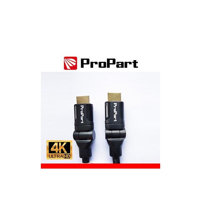 Cavo HDMI 2.0 High Speed 4K 3D Ether conn. 360° 3m SP-SP NER