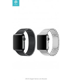 Cinturino Apple Watch 4 serie 40mm Elegant Link Space Black