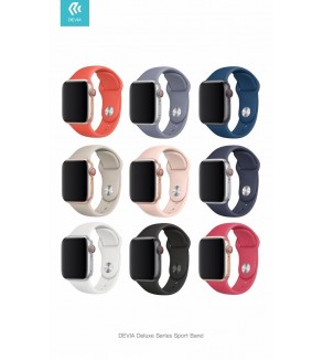 Cinturino Apple Watch 42-44mm Delux Sport Red