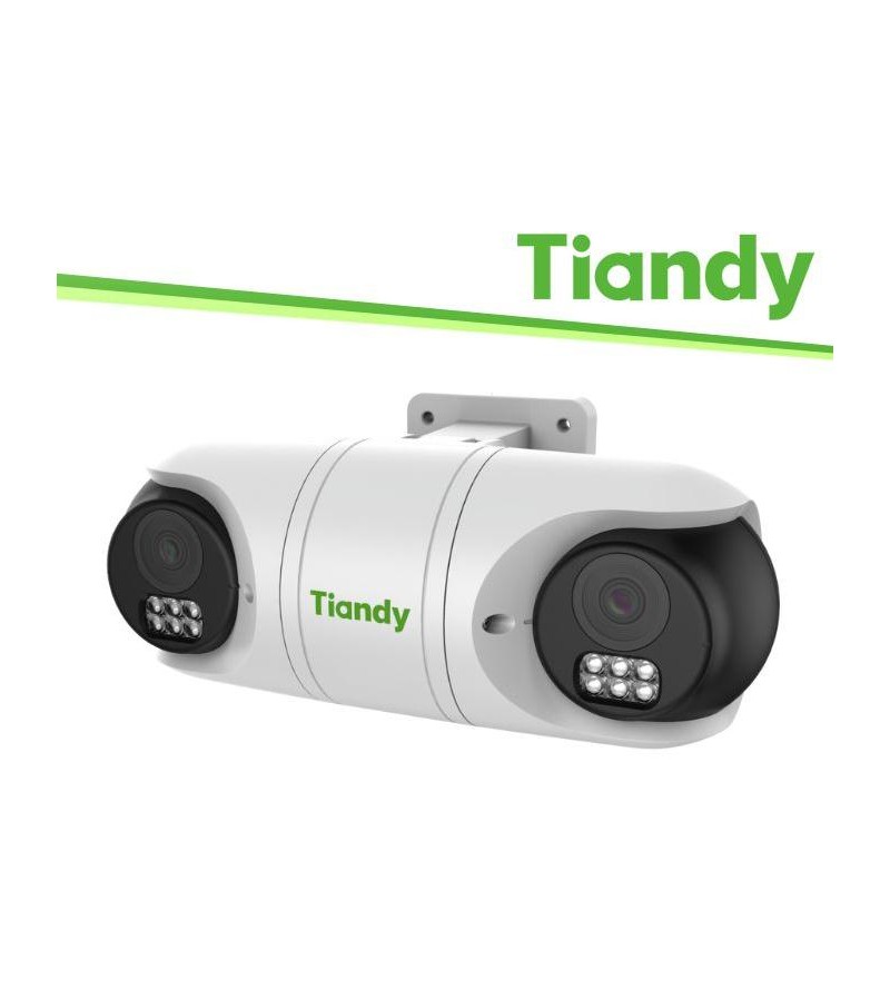 Tiandy Telecamera Double Turret Spark 2MP 2.8mm, PoE, 0.02Lux, IP67 - TC-C32RN