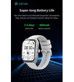 DEVIA Smart Watch WT4 IP67 modello JX627J Silver