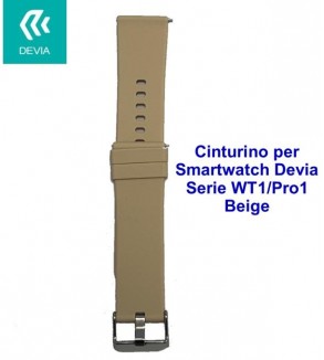 Cinturino per smartwatch Devia Serie WT1 / Pro1 Beige