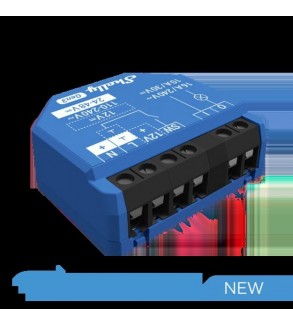 Shelly 1 Gen3 - Smart Relay contatto pulito 16A AC/DC WiFi/BT/Matter