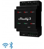 Shelly Pro 3 - IP Smart Relay contatto pulito DIN 3ch. LAN/WiFi/BT