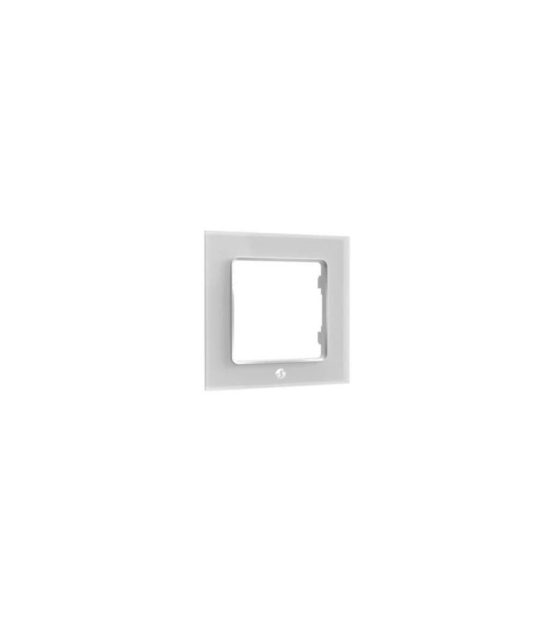 Shelly Wall Frame 1 - Placca da parete bianca compatibile Legrand