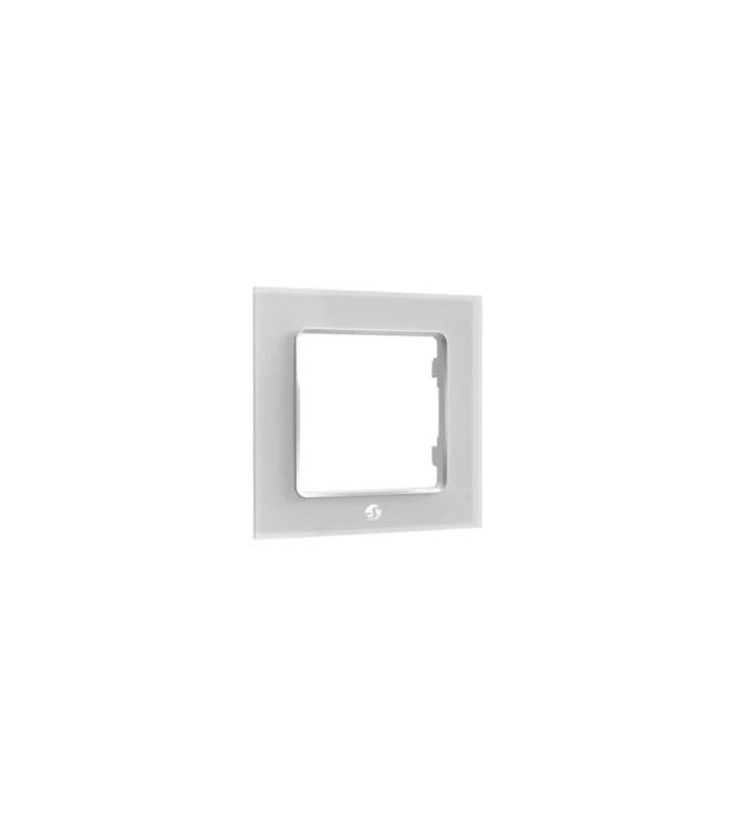 Shelly Wall Frame 1 - Placca da parete bianca compatibile Legrand