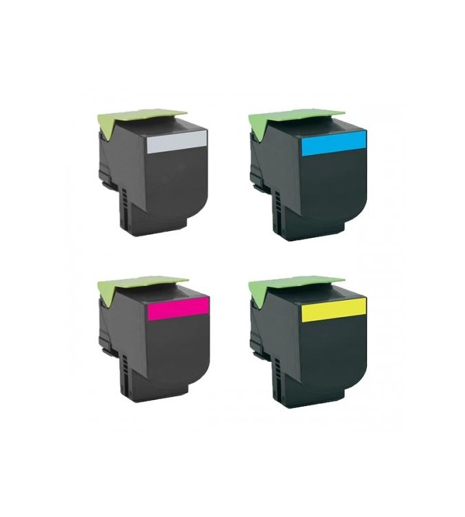 Yellow x compatible CX410,CX510-3K80C2HY0(802HY)