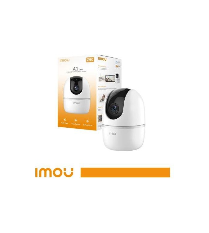 Imou Telecamera Wi-Fi A1 Pro 3MP 2K | Pan&Tilt con Ottica 3.6mm AI