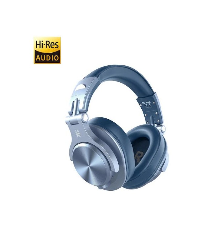 OneOdio Fusion A70 Hi-Res Cuffie DJ Wireless, Cavo e Microfono Sky Blue