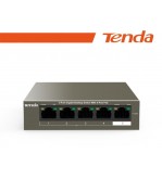 Tenda Switch Gigabit PoE - 5 porte (4 GE PoE + 1 GE) | TEG1105P-4-63W