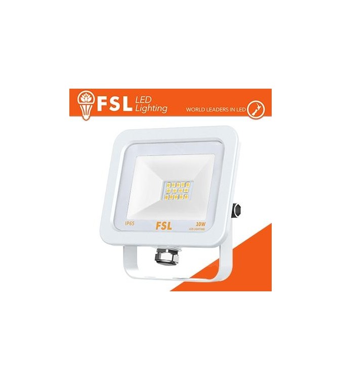 Proiettore per esterni Bianco 10W - IP65 115° 6500K 