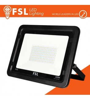 Proiettore per esterni Nero 100W - IP65 115° 4000K