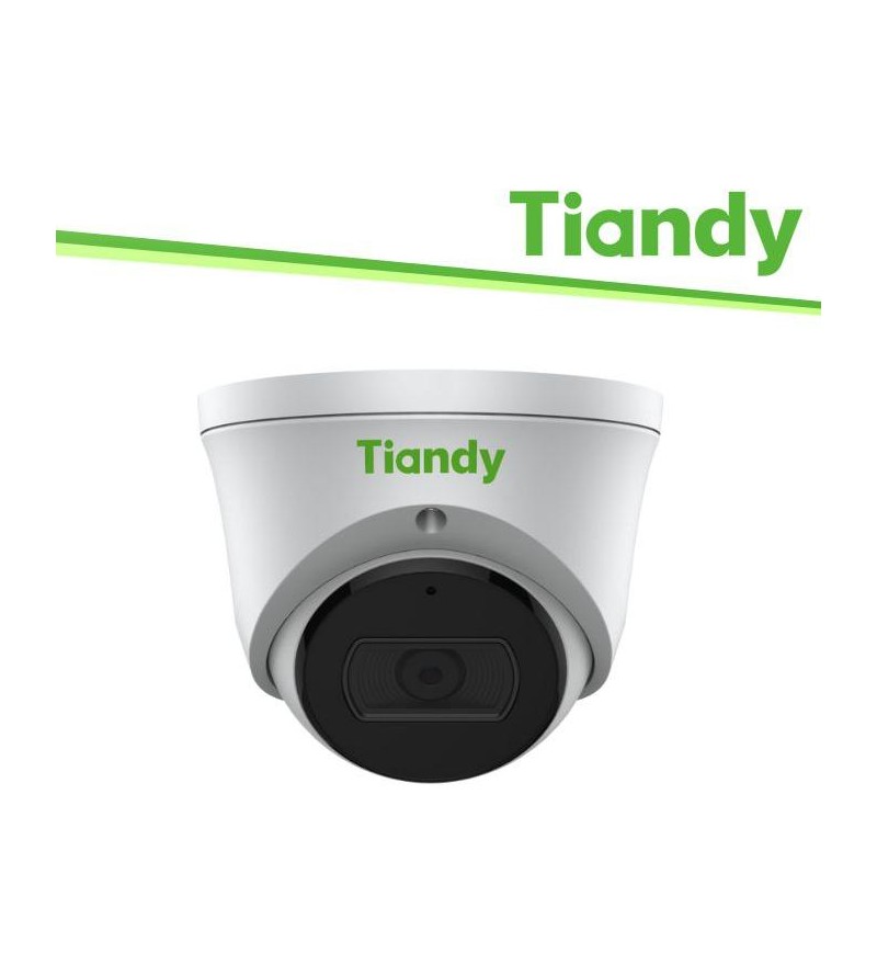 Tiandy Telecamera Turret Super Lite 4MP 2.8mm, PoE, Whitelight - TC-C34XN