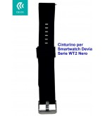 Cinturino per smartwatch Devia Serie WT2 Nero