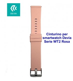 Cinturino per smartwatch Devia Serie WT2 Rosa