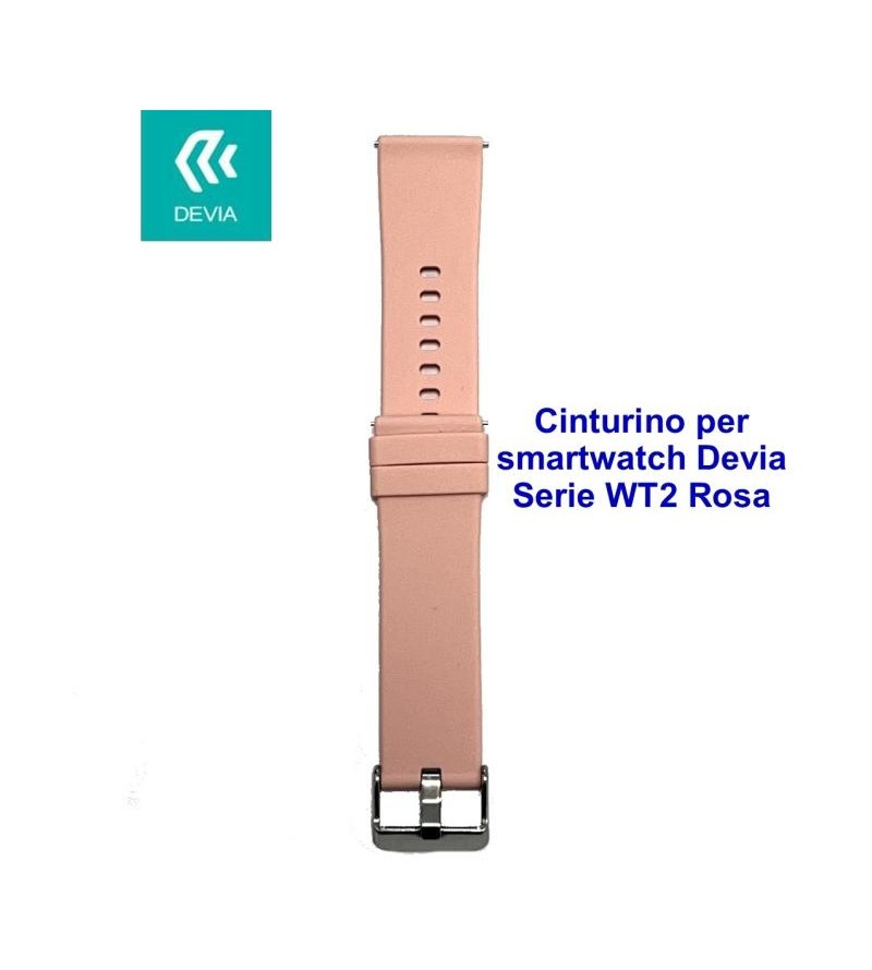 Cinturino per smartwatch Devia Serie WT2 Rosa