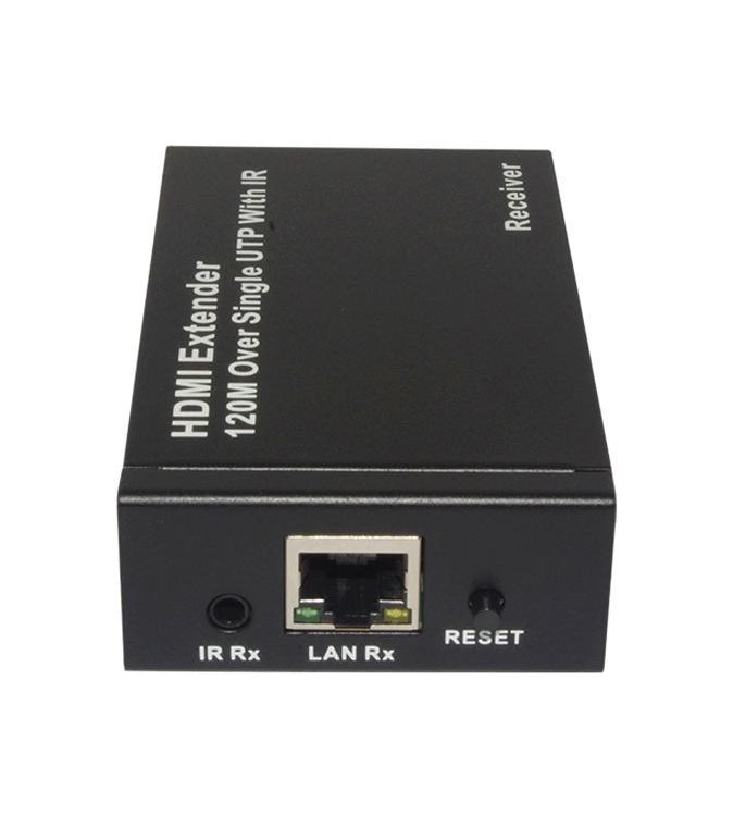 RX Extender HDMI over TCP/IP, abbinato a PET120R, 120MT 