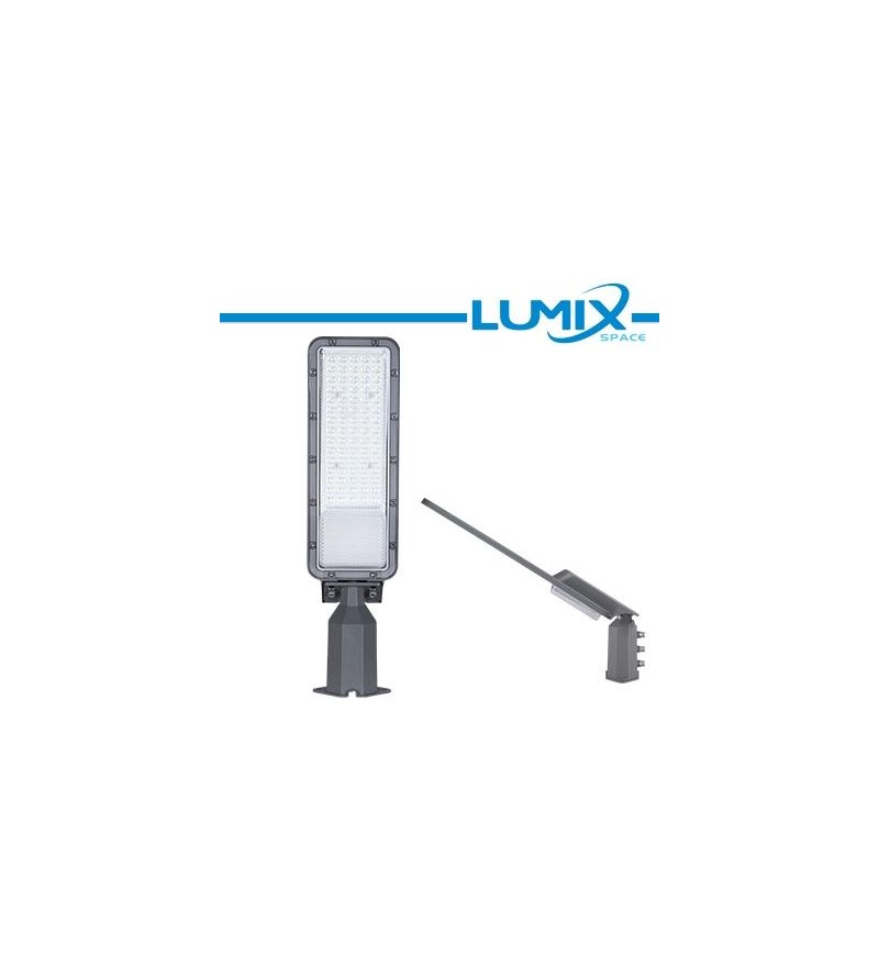 Faro lampione stradale snodabile LED 50W IP65 130lm/w 4000k