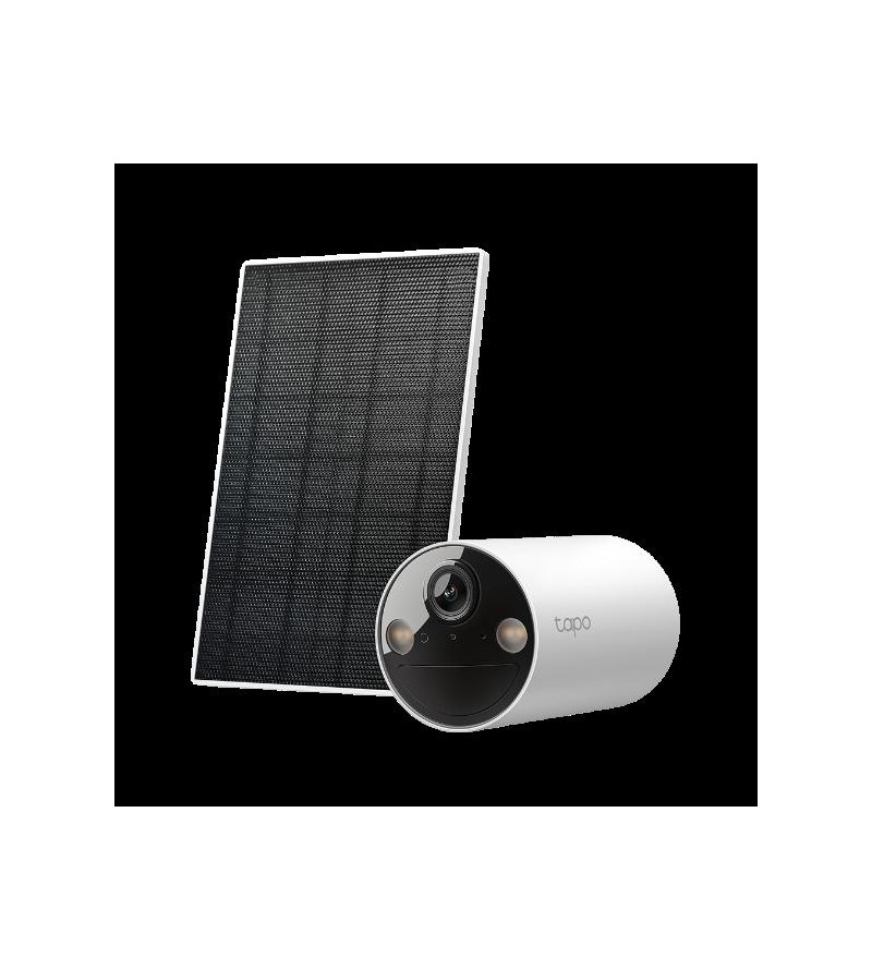 Tapo Telecamera a batteria Smart TC82 2K Kit con Pannello solare