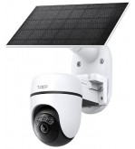 Tapo TC90 Kit Telecamera di Sicurezza Smart 360° P&T + Pannello solare