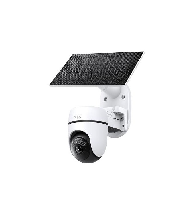 Tapo TC90 Kit Telecamera di Sicurezza Smart 360° P&T + Pannello solare