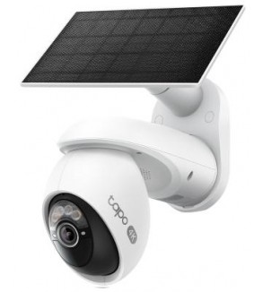 Tapo Kit Telecamera di sicurezza Smart a batteria Wi-Fi 4K + Pannello solare