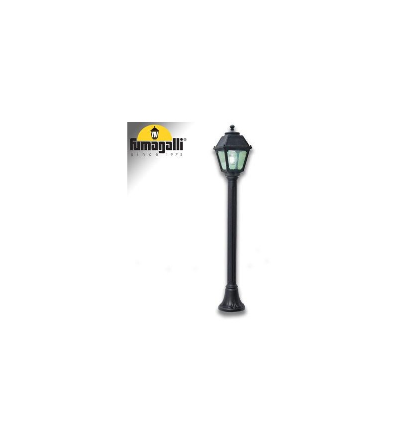 MIZAR/MARY NERO TRASP E27 LED FILAMENTO 6,5W 2,7K - 108 cm
