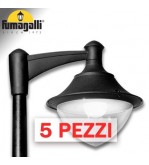 5x VIVI 400 NERO TRASP POWER LED E27 30W CCT SET