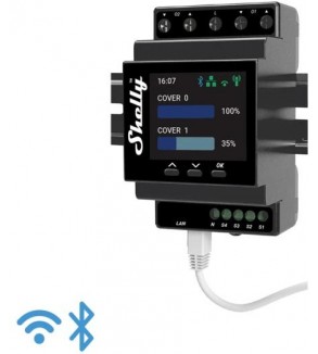 Shelly Pro Dual Cover/Shutter PM-Controllo PRO tapparell +PM