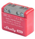 Shelly 1PM Mini Gen4 - Smart Relay 8A AC WiFi/BT/Matter/Zigbee + PM