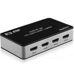 Switch 3x1 HDMI 2.0 18G 4k@60hz HDR, con telecomando IR