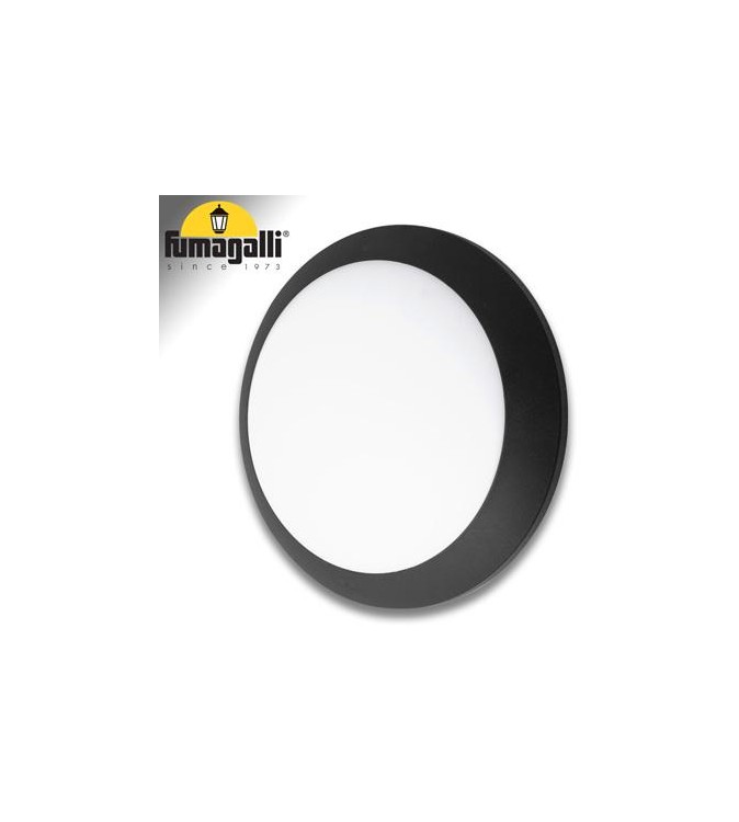 UMBERTA NERO OPALE 2 PORTALAMPADE E27