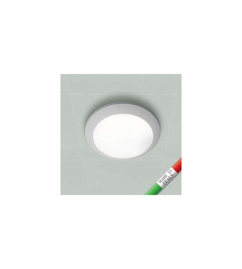 UMBERTA GRIGIO OPALE 2 PORTALAMPADE E27