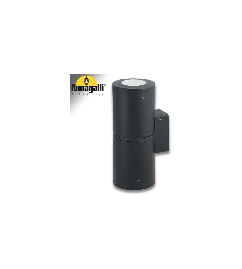 FRANCA 90 2L WALL NERO SATIN LED GU10 7W CCT 3WHITE